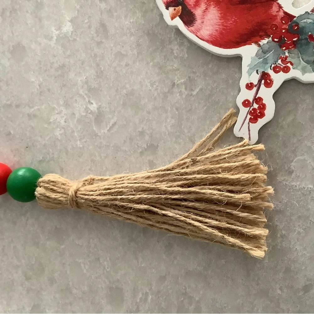 Wood Christmas Shop Garland